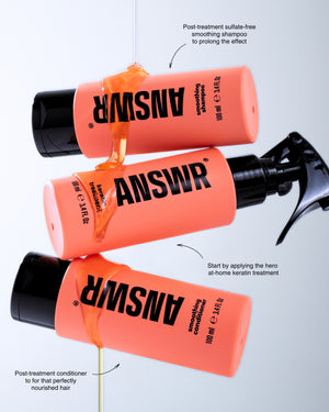 At-home keratin treatment kit