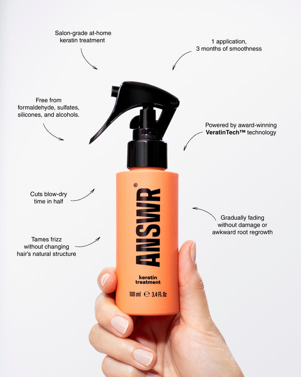 At-home keratin treatment